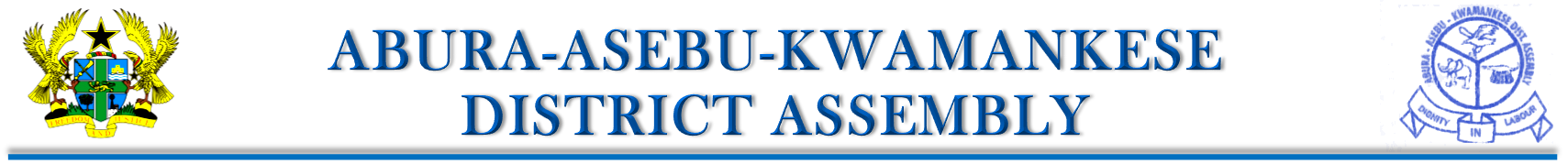 Abura Asebu Kwamankese District Assembly logo